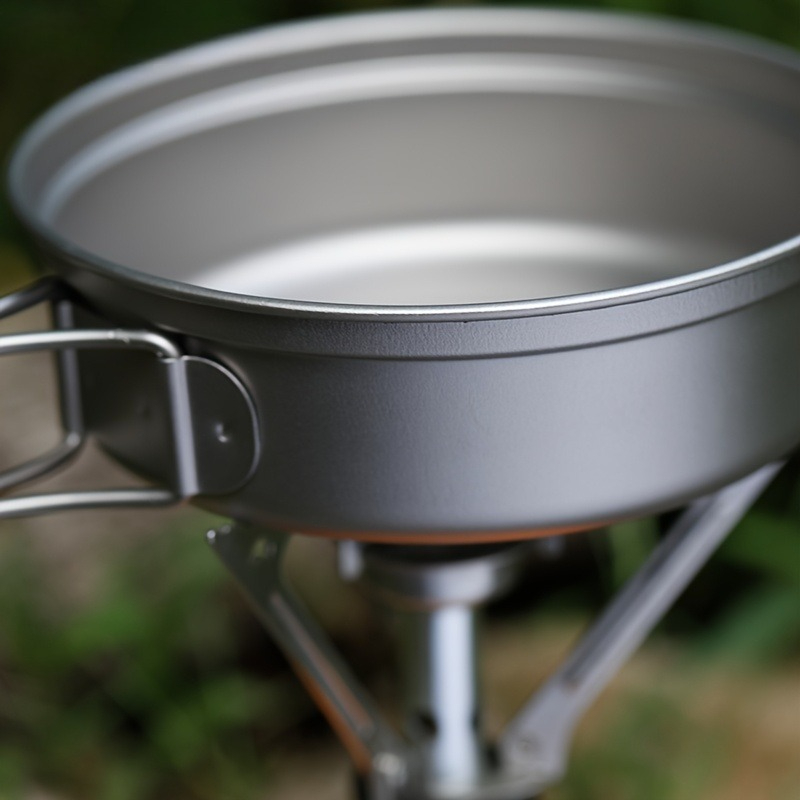 순수 티타늄 조리기구 세트(손잡이 포함) 초경량 휴대용 - Camping Cooking Kitchen Set 리뷰 및 가격