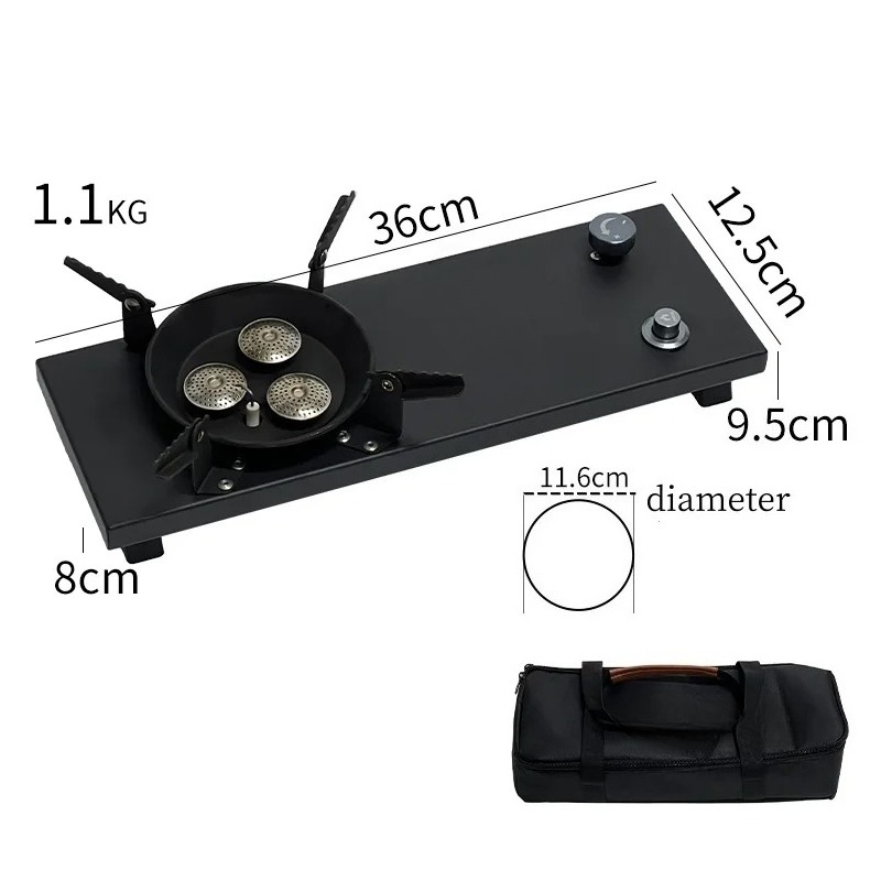 가스 스토브 0.5 유닛 가스 스토브 강력한 화력 가스 - Camping Cooking Materials 리뷰 및 가격