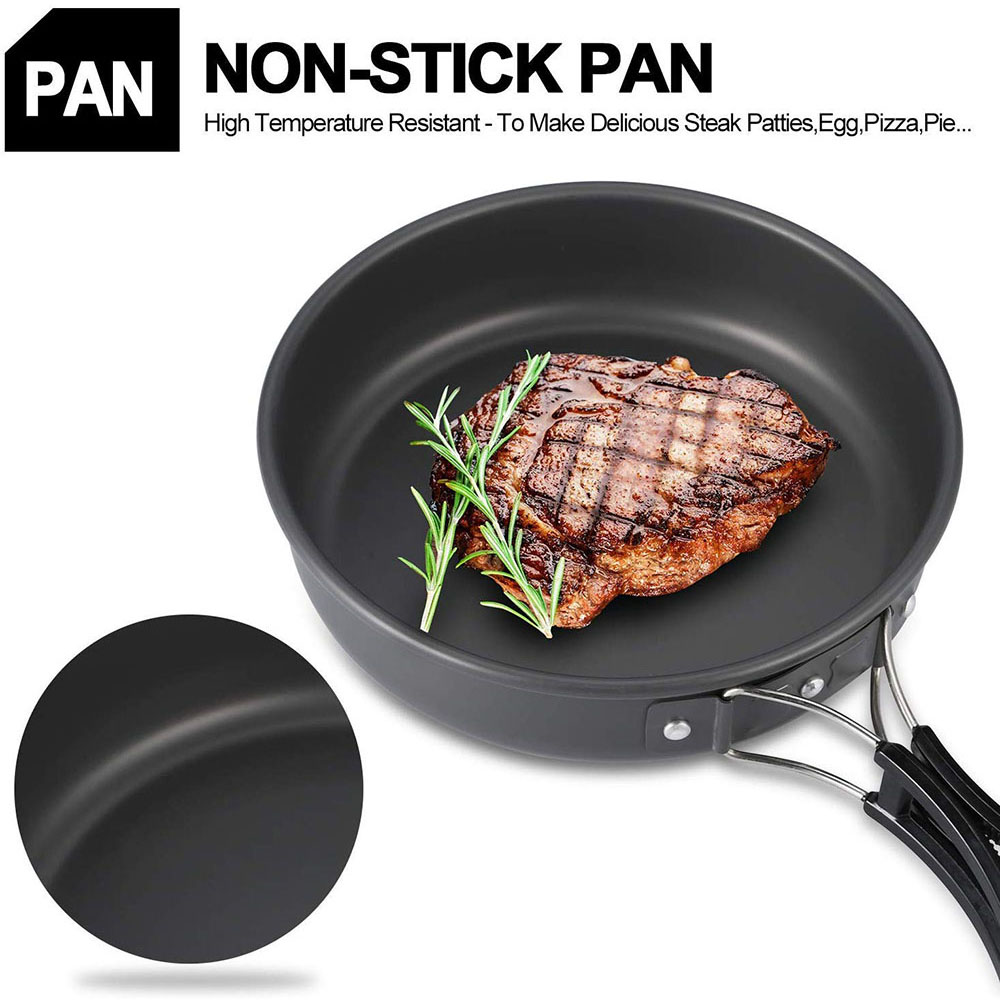 알루미늄 합금 소재로 제작된 야외 캠핑 조리기구 세트, - Camping Cooking Books 리뷰 및 가격