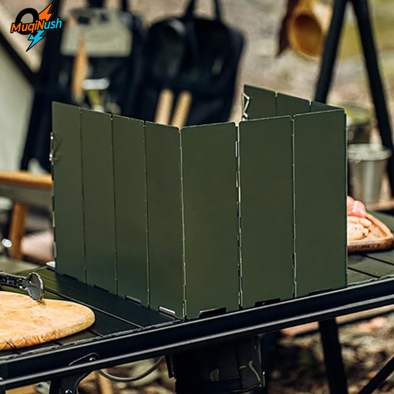 MuqiNush 경량 캠핑 윈드스크린 휴대용 방풍 야외 - Camping Cooking Materials 리뷰 및 가격